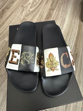 versace pool slides